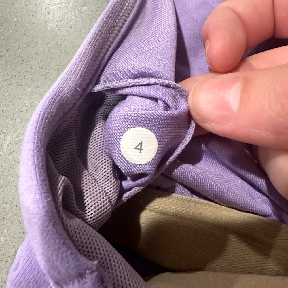 Lululemon Light Purple Racerback Tank - Picture 3 of 3